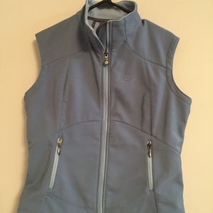 Nike Light Blue Running Vest in Women